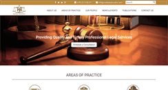 Desktop Screenshot of nexlawadvocates.com